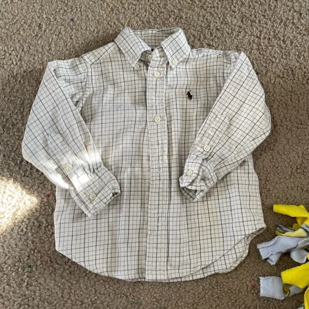 Vintage Ralph Lauren Button Down Flannel Shirt